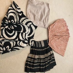 4 gently used skirts variety of design